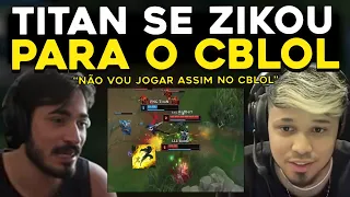 TITAN ZIKANDO A PAIN GAMING, ZUEIRA KENNZY COM MYLON, ABSOL VS SHINI - RENECRODILO LEAGUE OF LEGENDS