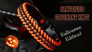 HOW TO MAKE MINI SANCTIFIED COVENANT PARACORD BRACELET, EASY PARACORD TUTORIAL, DIY .