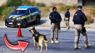 NÃO PAROU NA BLITZ, TENTOU DAR FUGA DA PRF e CAPOTOU O CARRO! - GTA V MOD POLICIA!