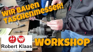 Robert Klaas Solingen — Taschenmesser-Workshop 05.10.2019