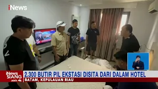 Ribuan Pil Ekstasi Disita Polisi dari Kamar Hotel di Batam, Kepulauan Riau #iNewsSiang 22/12
