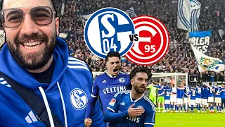 FC SCHALKE 04 vs. FORTUNA DÜSSELDORF STADIONVLOG 🔵⚪️ Mein erstes Mal im Stadion 🥹💪