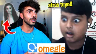 ASUSTANDO A GENTE EN OMEGLE! *reacciones graciosas*