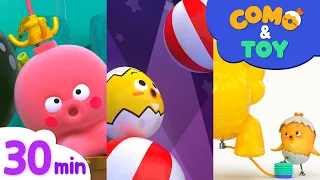 Como | Aquarium Fishing 2 + More Episode 30min | Learn colors and words | Como Kids TV