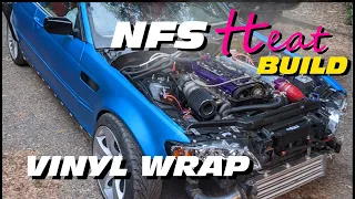 Need For Speed Heat in Real Life - Wrapping BMW E46