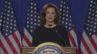 Michigan Governor Gretchen Whitmer gives Democratic response