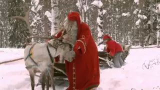 Santa Claus Reindeer Ride 🦌🎅 Rovaniemi Lapland Finland Father Christmas Arctic Circle Village