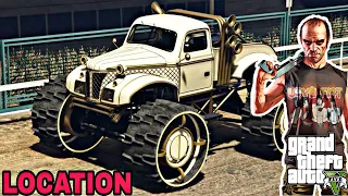 Gta 5 Offline Monster Truck Spawn Location Story Mode ! Gamerfaiz