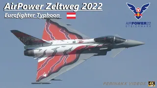 Eurofighter Typhoon ▲ Austrian Air Force 🇦🇹 ▲ AirPower Zeltweg 2022 (Saturday)