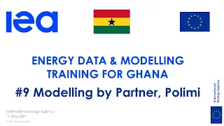 IEA Training for Ghana on statistics and modelling: Modelling by Partner 1