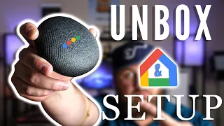 Google Home (Assistant) Mini Unboxing, Setup and Configuration