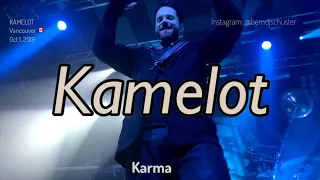 KAMELOT - 07 Karma @VENUE, Vancouver, Canada - October 1, 2019 - 4K LIVE