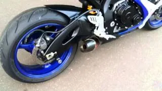 Suzuki GSXR K6 600 Akrapovic slip on exhaust