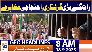 Geo Headlines 8 AM | PM Kakar jets off to New York to address 78th UNGA session | 18 September 2023