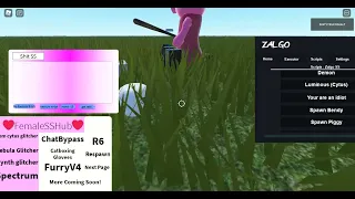 Roblox Script Showcase: Zalgo SS Hub