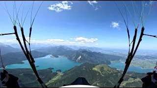 Brauneck: Gleitschirm-Streckenflug für Anfänger