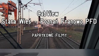 | CabView | Stara Wieś - Poznań Franowo - X4EC – PAPRYKOWE FILMY - START 16:40