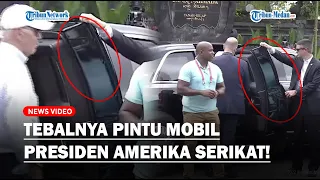 PENAMPAKAN TEBALNYA Pintu Mobil Presiden Joe Biden, Setara Dengan Pintu Pesawat?