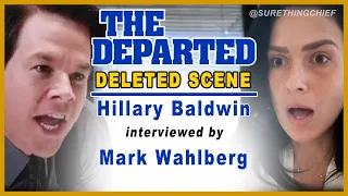 Hillary/Hilaria Baldwin talks to Mark Wahlberg