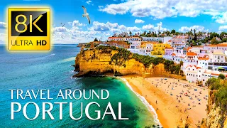 Beautiful Trip to PORTUGAL 8K ULTRA HD - Best Places with Relaxing Music 8K TV