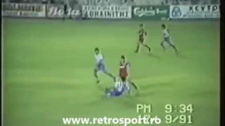 1991-92 - UEFA - Anorthosis Famagusta FC - Steaua Bucuresti 1-2