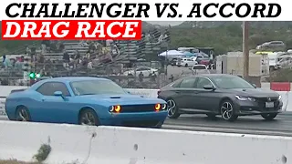 Honda Accord Sport 2.0T vs. Dodge Challenger V6