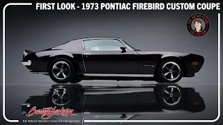 FIRST LOOK - 1973 Pontiac Firebird Custom Coupe - BARRETT-JACKSON 2023 LAS VEGAS