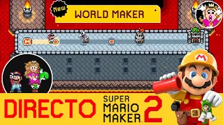 JUGANDO NUEVA ACTUALIZACIÓN ¡¡WORLD MAKER!! - Super Mario Maker 2 - ZetaSSJ