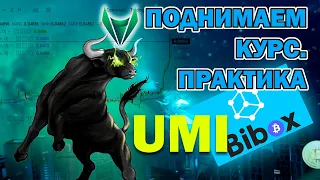 UMI памп 19 октября (2021). Как все происходило. Что я делал для поднятия курса.