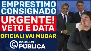 URGENTE! Empréstimo consignado Auxílio Brasil: Assinado com veto! data final