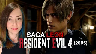 Resident Evil 4 SAGA LEON no profissional ATÉ ZERAR esquenta para o REMAKE (PS5)