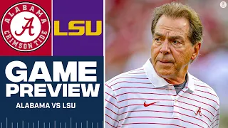 College Football Week 10: No. 6 Alabama vs No. 10 LSU GAME PREVIEW | CBS Sports HQ