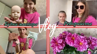 Vlog Встреча с подписчицей 💕 Распаковка молда Тинк Новые вещи для реборнов Будни мастера- реборниста