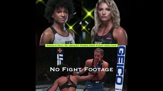 UFC FIGHT NIGHT Angela Hill vs. Ashley Yoder post fight analysis