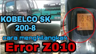 KOBELCO SK 200-8 Error Z010