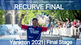 Brady Ellison v Mauro Nespoli - Recurve men's Final | Yankton 2021 World Cup Final