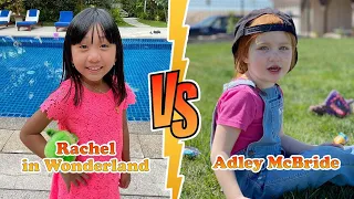 Rachel (Rachel in Wonderland) VS Adley McBride Amazing Transformation 🎁 From Baby To Now
