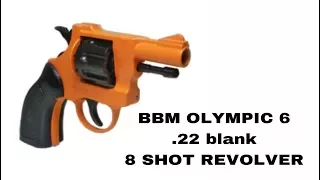 BBM Olympic 6 blank firing 8 shot review