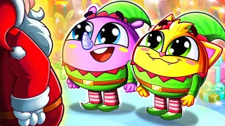 Santa's Helper Song 😻🎄 | Funny Kids Songs 😻🐨🐰🦁 And Nursery Rhymes by Baby Zoo