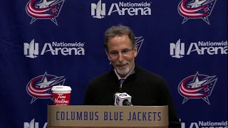 LIVE: John Tortorella meets with media before CBJ take on the Pittsburgh Penguins
