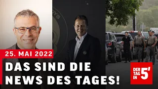 21 Tote bei Amoklauf in Texas & Steve Von Bergen wird YB-Sportchef | Tag in 5' | 25. Mai 2022