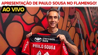 AO VIVO: APRESENTAÇÃO DO NOVO TÉCNICO DO FLAMENGO PAULO SOUSA DIRETO DO CT | NEGOCIAÇÕES DE REFORÇOS