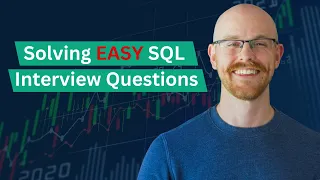 Solving Easy SQL Interview Questions on Analyst Builder
