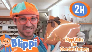 Blippi and The Chocolate Factory + More | Blippi and Meekah Best Friend Adventures