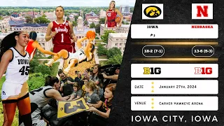 No. 5 Iowa vs Nebraska | Big Ten | 1.27.24