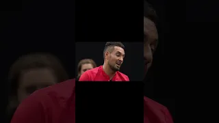 Federer BULLYING Kyrgios? Click to Watch Full Highlights #foryou #viral  #rogerfederer #lavercup