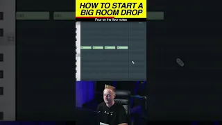 How To Start A Big Room Drop. #shorts #flstudio #musicproduction #musictutorial #musicproduction