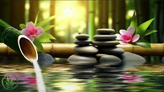 Relaxing Zen Music 24/7 🍀 Bamboo Water Fountain, Stress relief Music, Spa, Meditation, Yoga