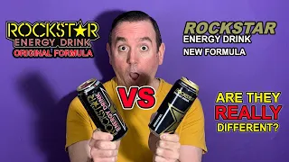 Rockstar Energy Original Formula VS Rockstar  Energy New Formula. Are they different?