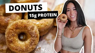 Die leckersten Cinnamon PROTEIN DONUTS 🍩 Schnelles Rezept mit Shape Republic | Heyxngoc